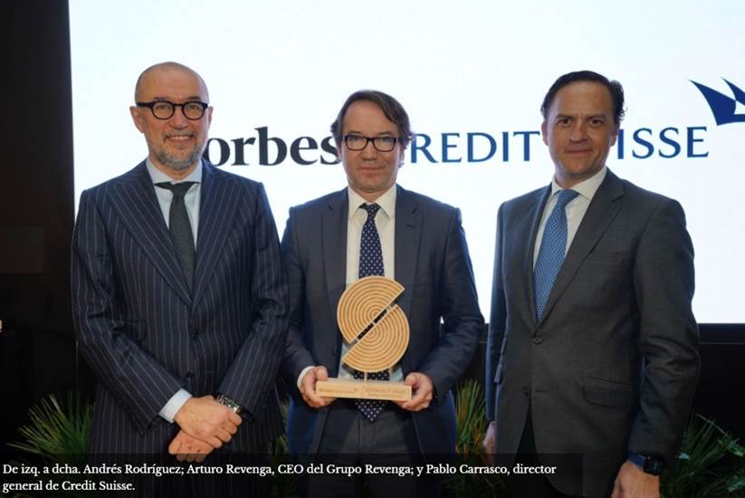 FORBES 3 - RSS ha resultado premiada en la I Edición de los Forbes-Credit Suisse Sustainability Awards.
