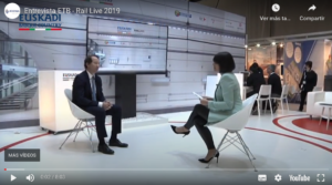 entrevista arturo revenga etb 300x167 - Entrevista a Arturo Revenga ETB - Rail Live 2019