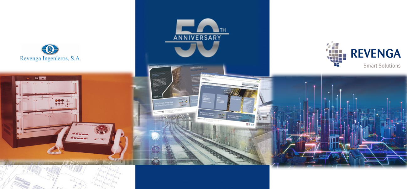RSS 50 Aniversario - Revenga Smart Solutions. 50 años aportando tecnología para la movilidad