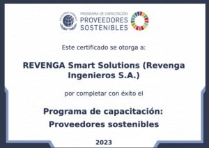 6600 45 43411 1687972233 Certificado para la empresa ES RSS jun23 300x212 - Revenga Smart Solutions (RSS) ha finalizado con éxito el Programa de Capacitación de Proveedores Sostenibles organizado por Pacto Mundial, ICEX España Exportación e Inversiones y Fundación ICO