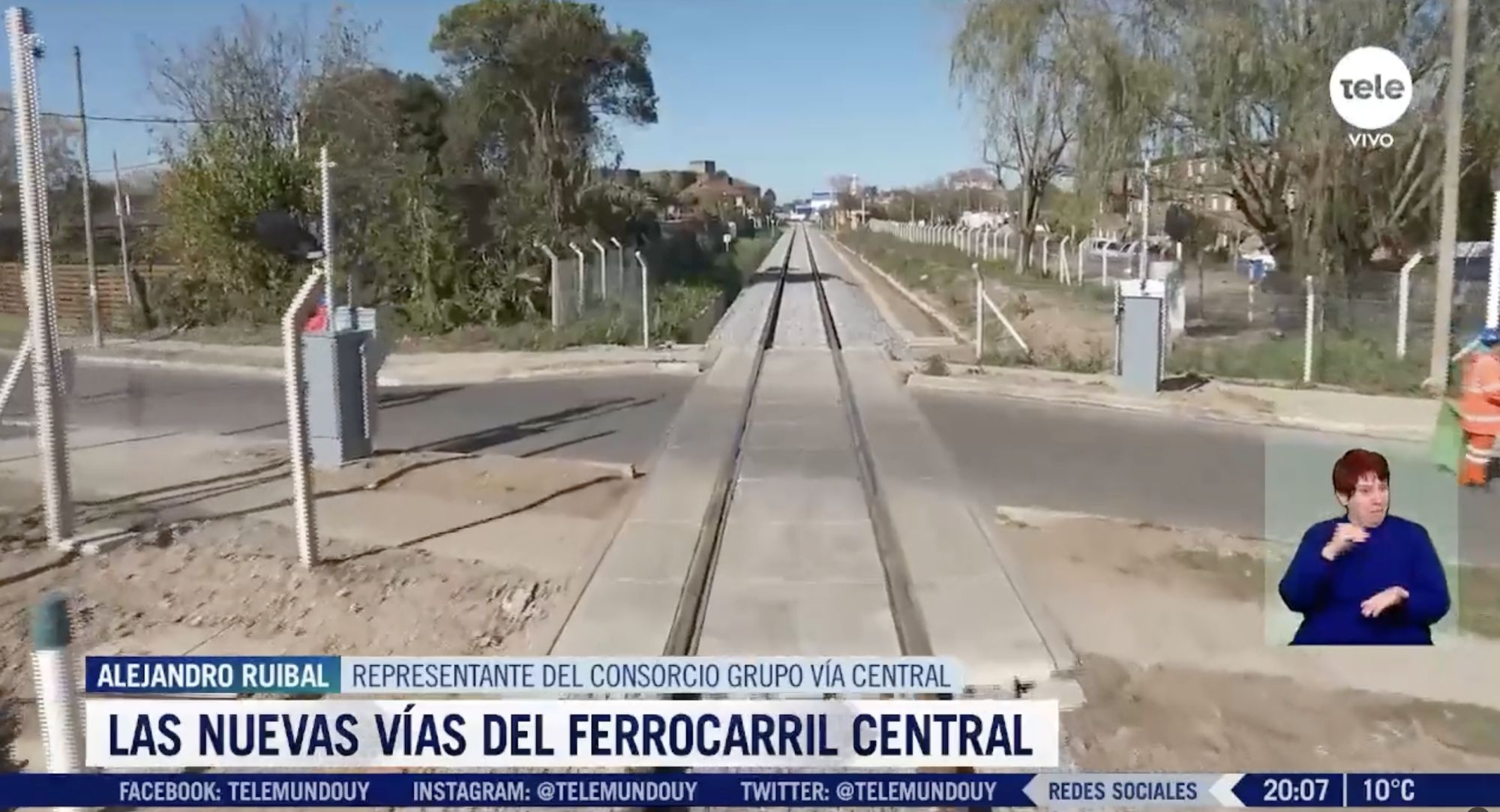 Ferocarril Uruguay - Ferrocarril Central de Uruguay impulsa la logística en el país – RSS aporta tecnología y seguridad